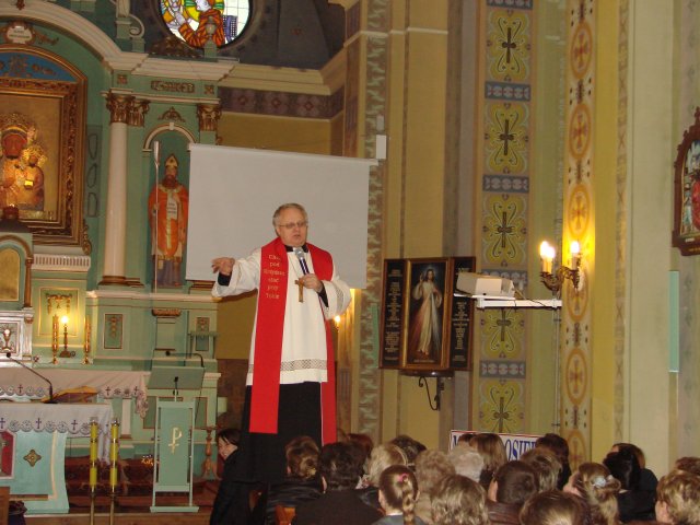 Misje i pożegnanie krzyża