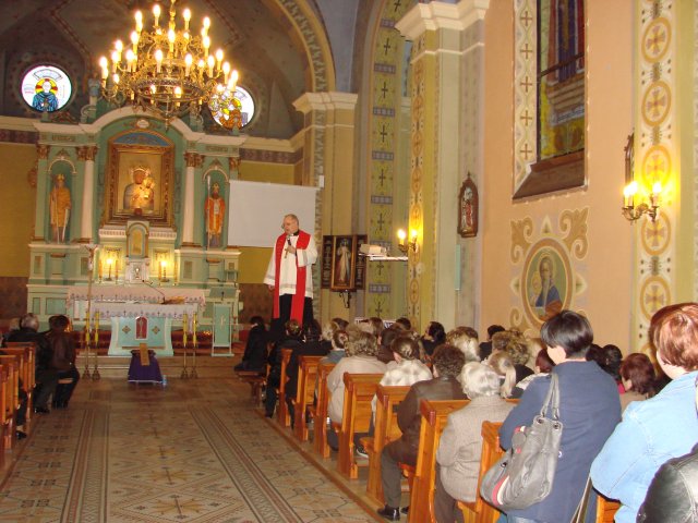 Misje i pożegnanie krzyża