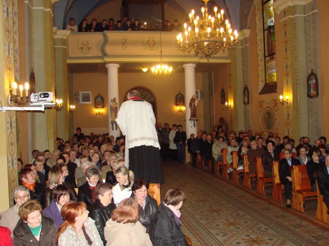 Misje i pożegnanie krzyża