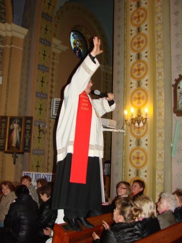 Misje i pożegnanie krzyża