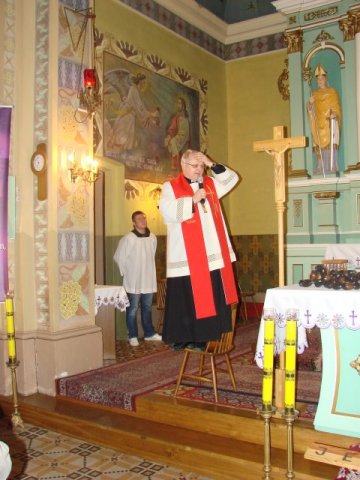 Misje i pożegnanie krzyża