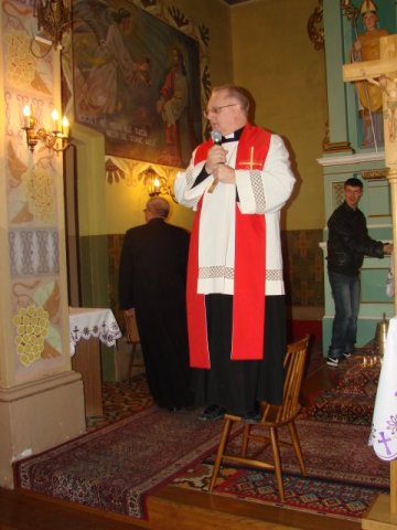 Misje i pożegnanie krzyża