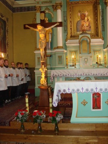 Misje i pożegnanie krzyża